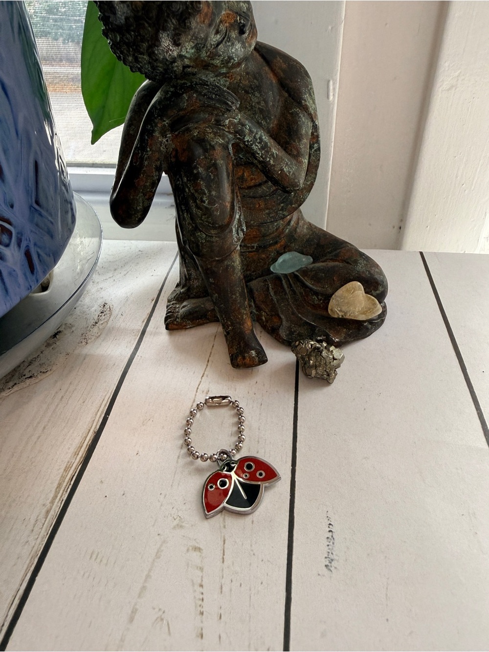 COACH | Vintage Y2K Enamel Ladybug Bag Charm